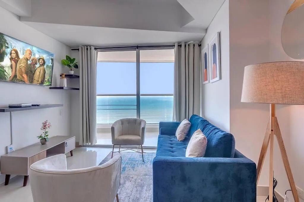 Moderno Apartamento En Frente De La Playa. Cartagena 0*,