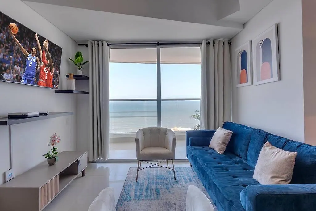 Moderno Apartamento En Frente De La Playa. Cartagena 0*,
