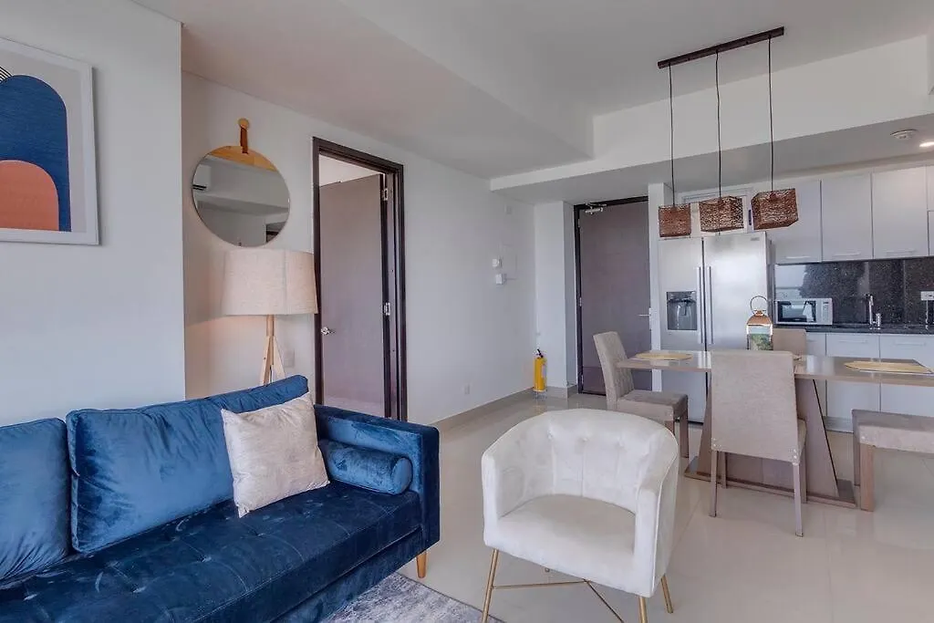 Apartment Moderno Apartamento En Frente De La Playa. Cartagena