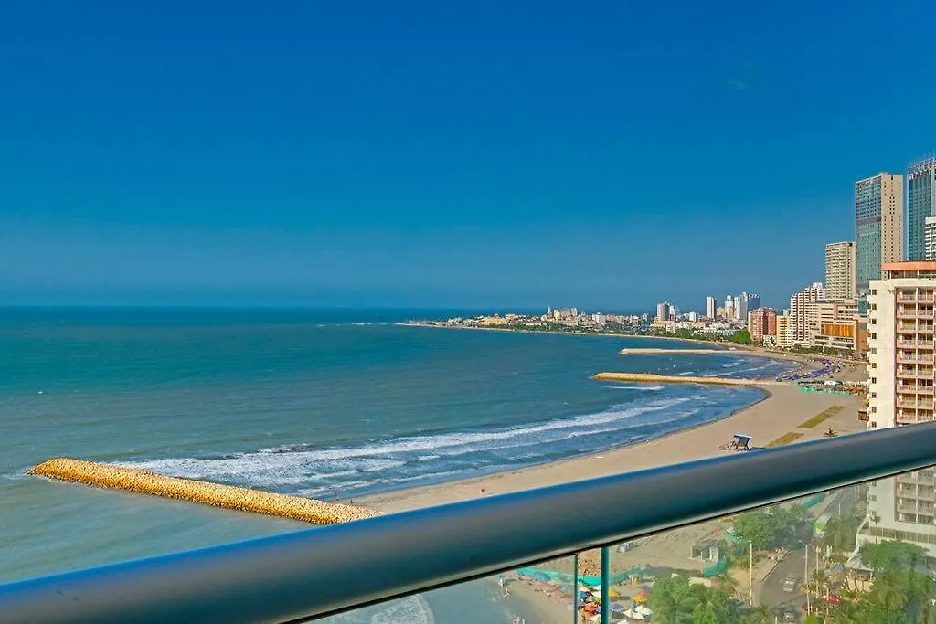 Apartment Moderno Apartamento En Frente De La Playa. Cartagena